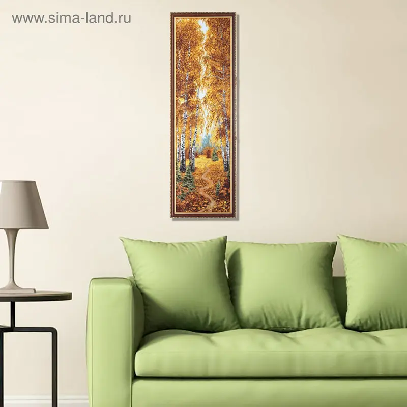 Гобеленовая картина "Осенний лес" 37*115 см