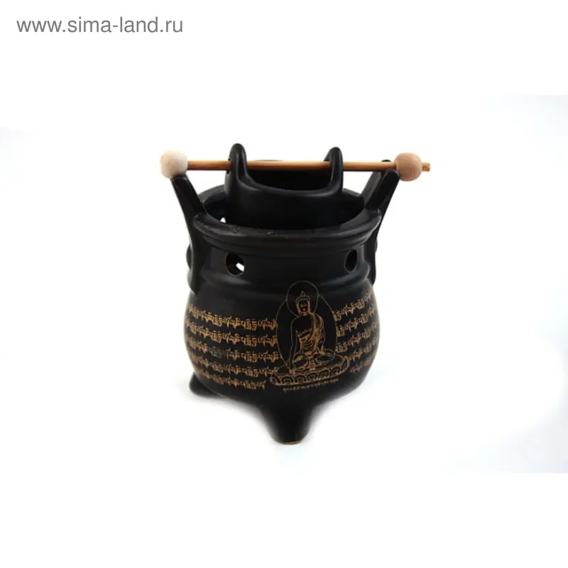 аромалампа инь-янь овал на ножке h=15(бокс 72шт)