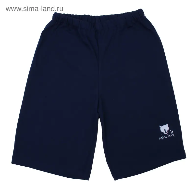 Шорты для мальчика "Пит буль", рост 152 (38) см, цвет тёмно-синий