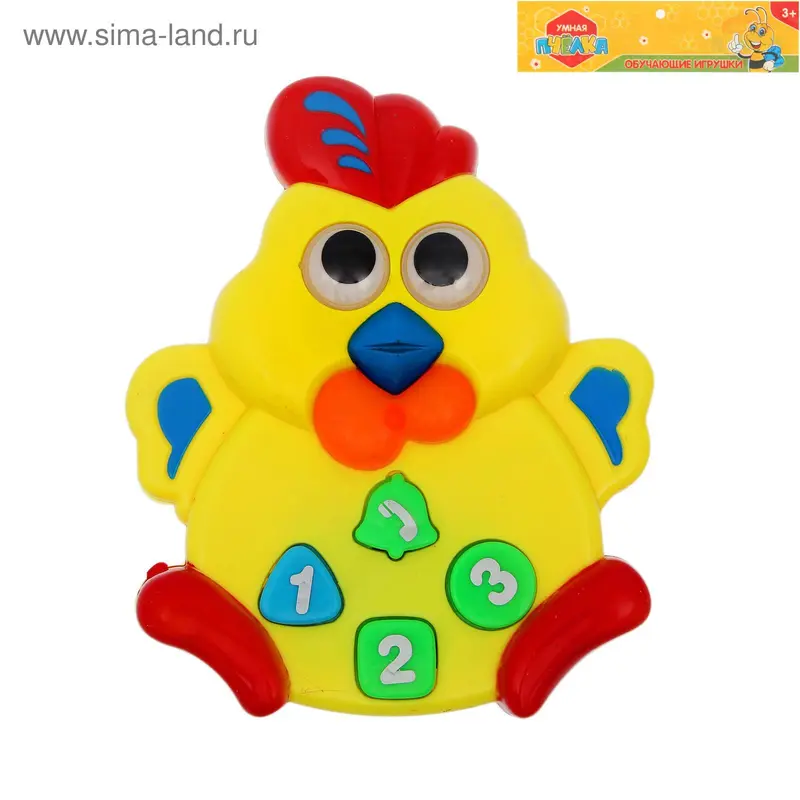 Музыкальная игрушка "Птичка", звуковые эффекты, МИКС