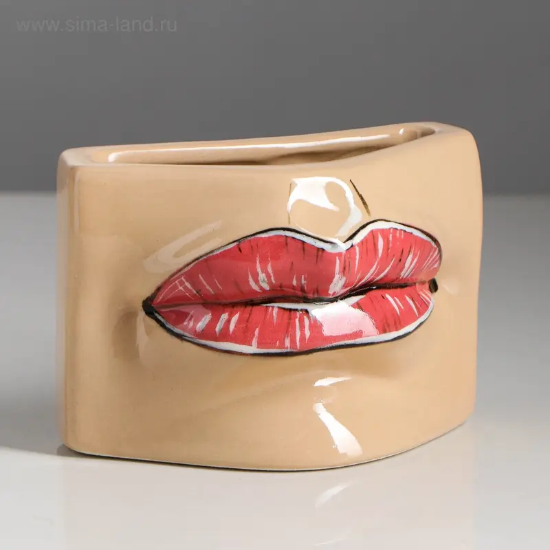 Ваза "Губы", микс