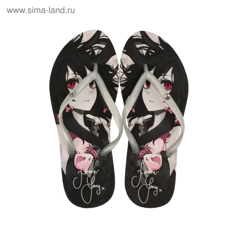 Сланцы пляжные арт. 1302W-BS (pink/orange) (р. 37)