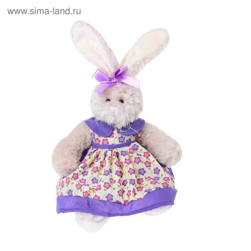 Мягкая игрушка "Зайчиха Ксюша", 26 см