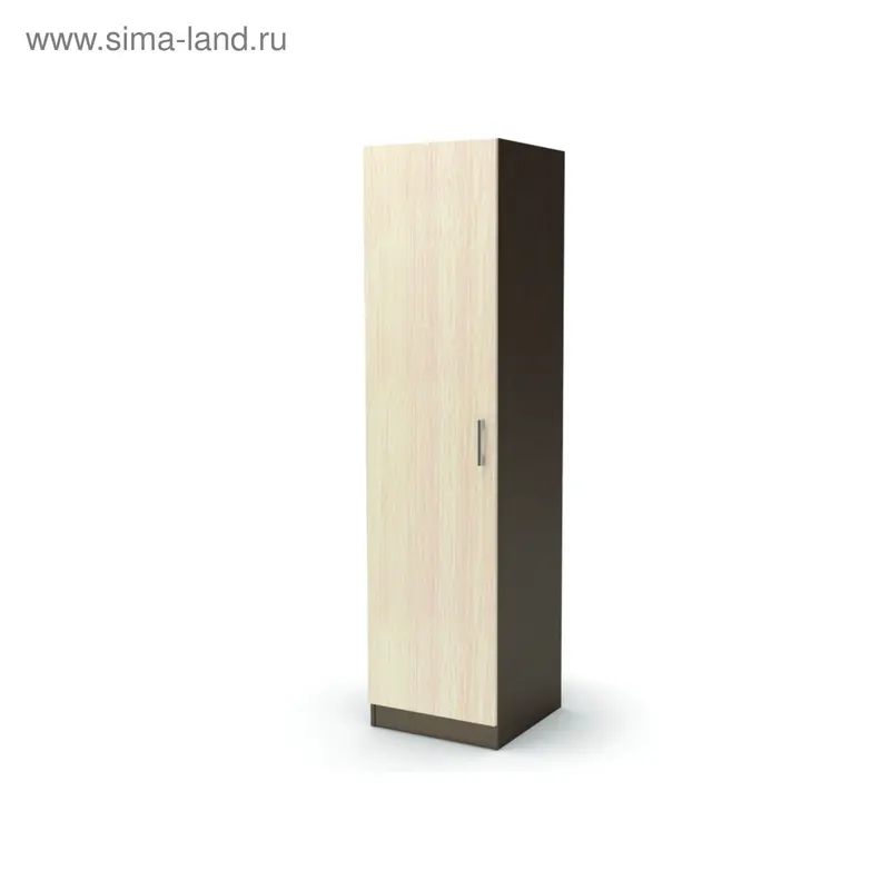 Шкаф с полками ЭКО СТИЛЬ 502х516х2000 венге/дуб млечный