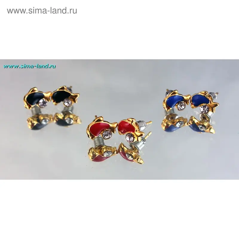 Пуссеты детские "Дельфинчики", микс