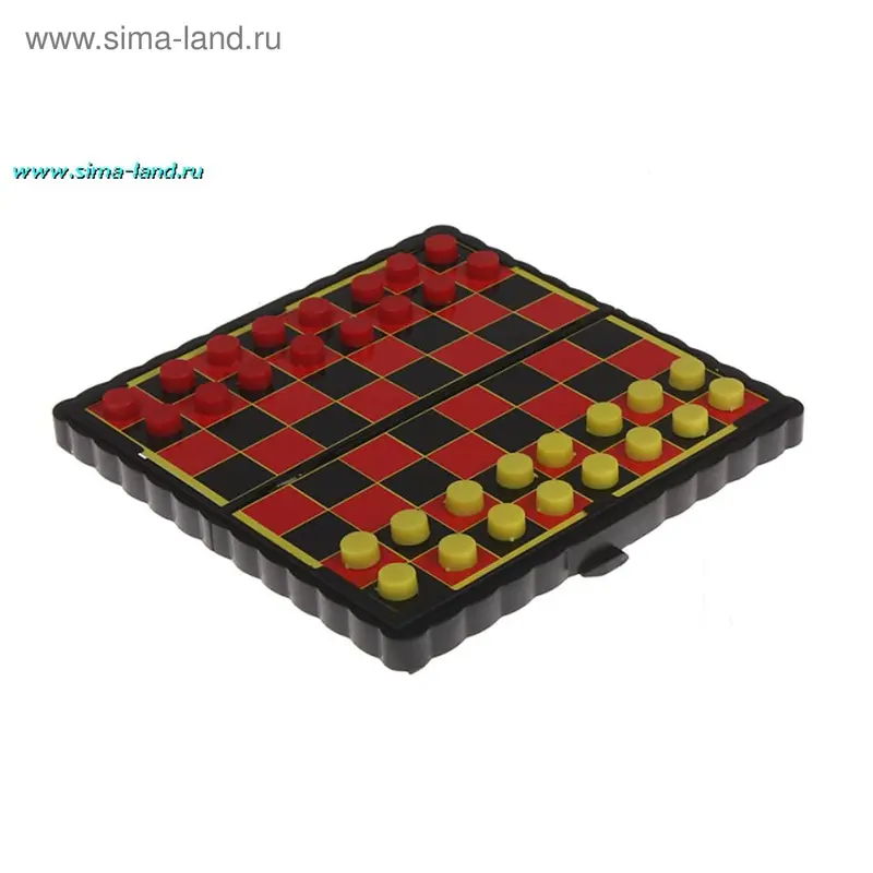 Игра настольная «Шахматы», пластик, 16х13 см