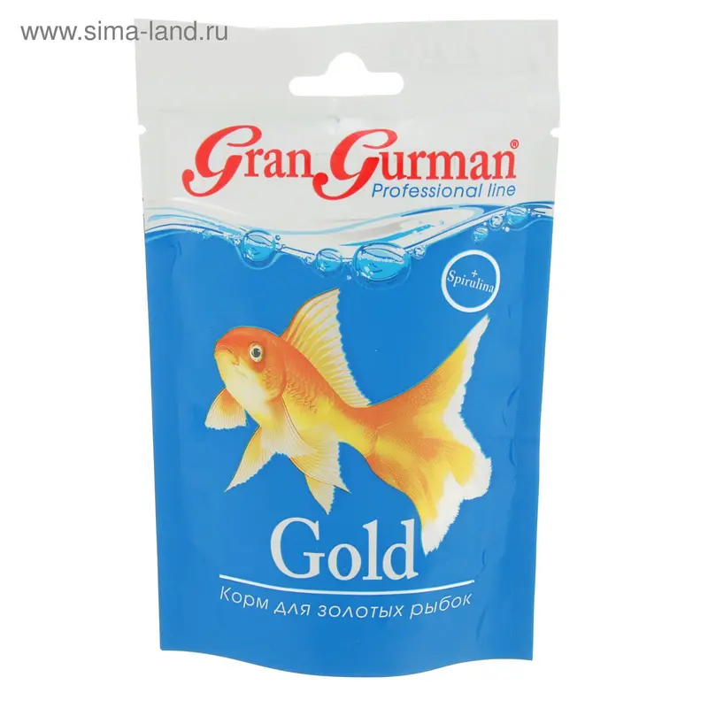 Корм Gran Gurman "Gold" для золотых рыбок, 30 г