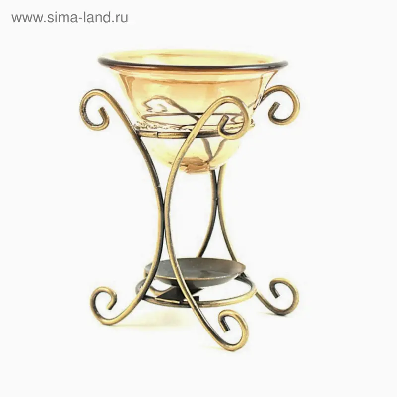аромалампа металл/стекло икс h=14(бокс 36шт)