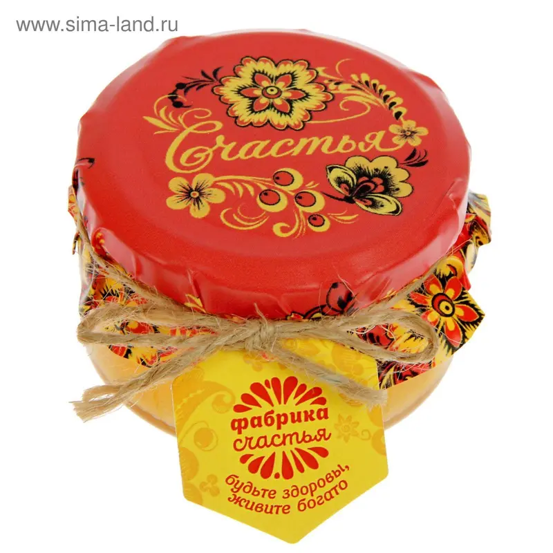 Мед цветочный 130 г "Счастья. Хохлома"
