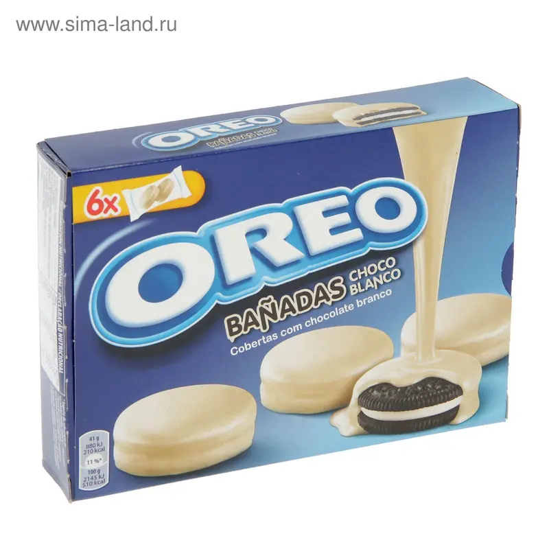 Печенье Oreo Choc White, 246 г