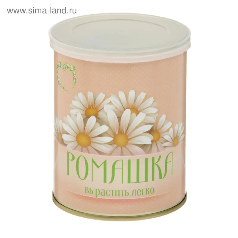Растущая травка "Цветок в банке "Ромашка"