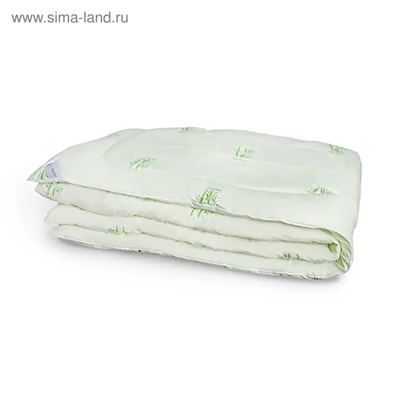 Одеяло 2сп 172х205 бамбук 200г/м, тик 150г/м, хл100%