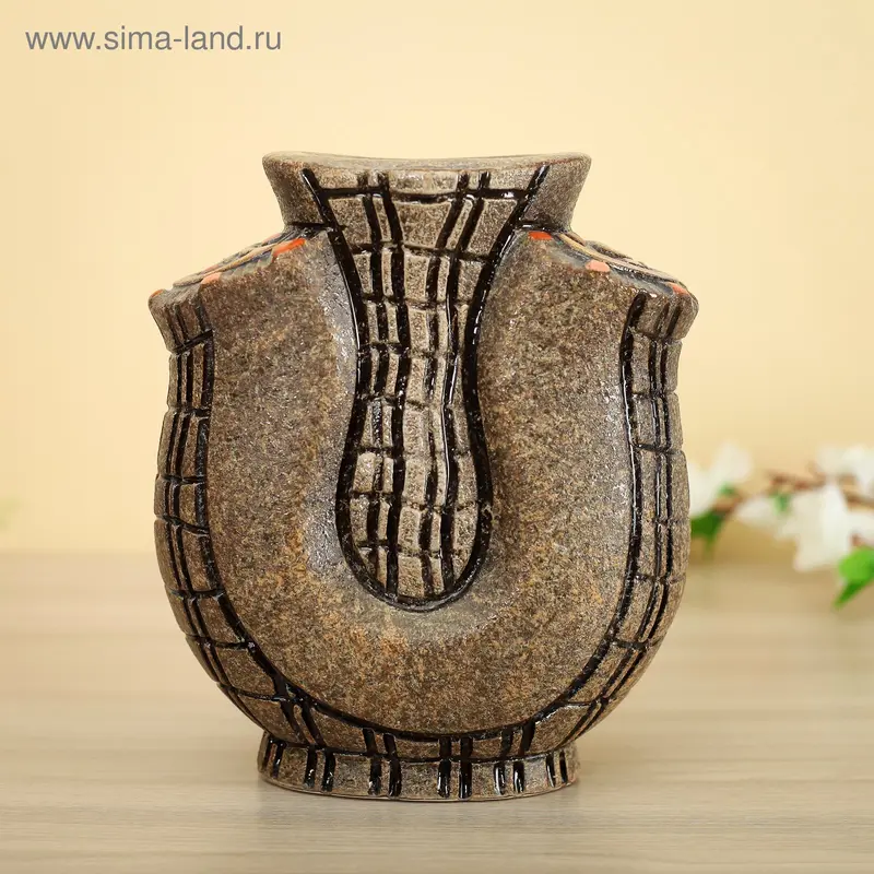 Ваза "Лира", мрамор, микс