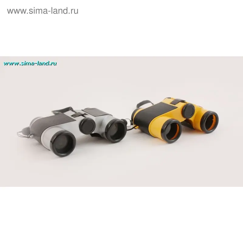 Игрушка "Бинокль детский" держатели кож.зам 7*10, цвета МИКС