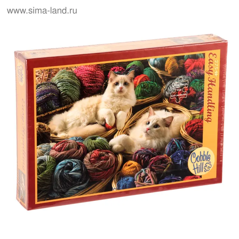 Пазл «Кошки в клубках», 275 элементов