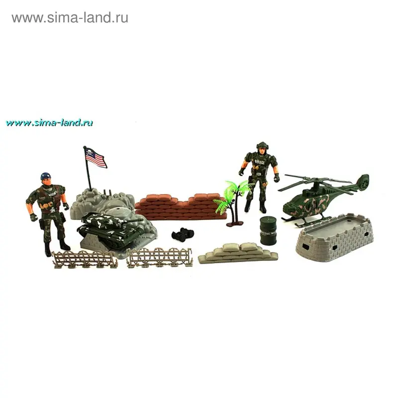 Набор "Армия", в тубе (рекомендовано детям с 3-х лет)