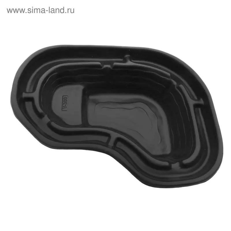Пруд садовый пластиковый, 300 л, чёрный