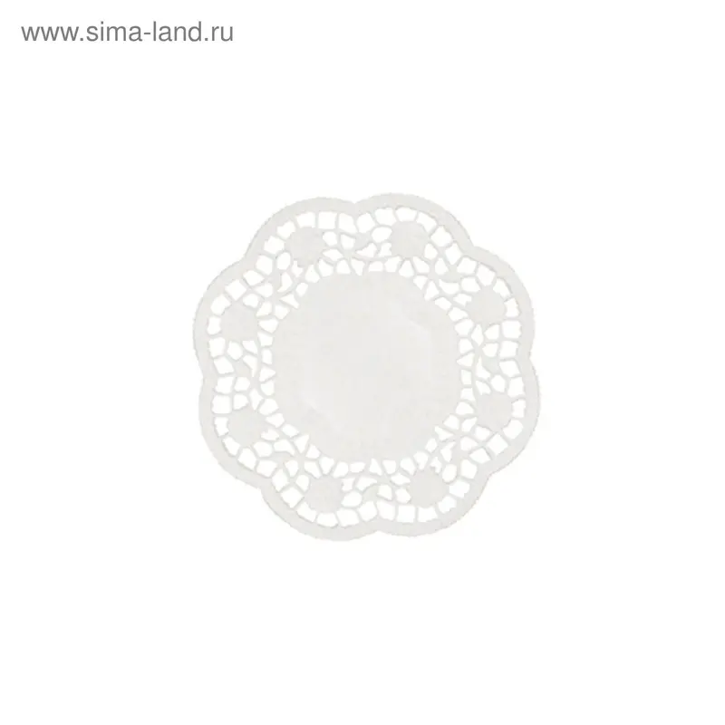 Салфетка ажурная 10 см, 1000 шт