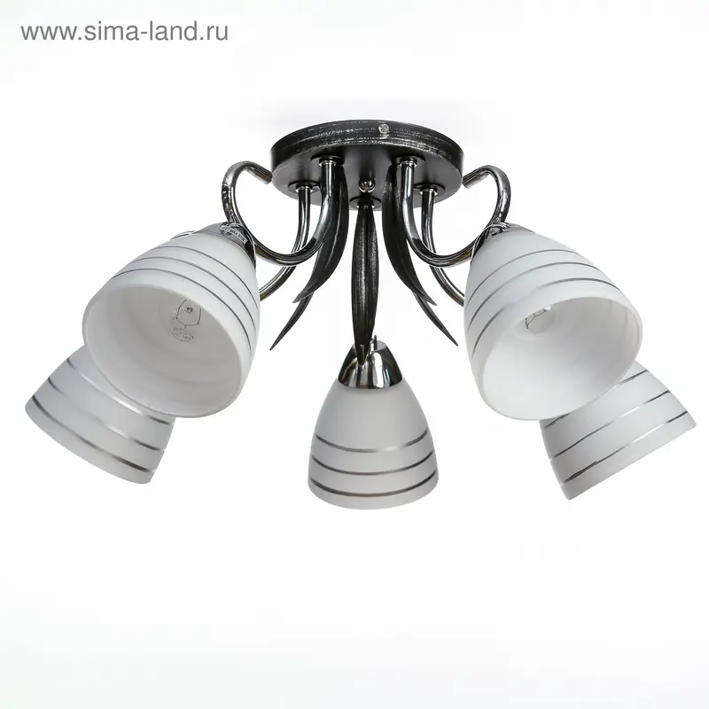 Люстра MH26327A/5 "Лаунж" E27 60W 55х55х25 см