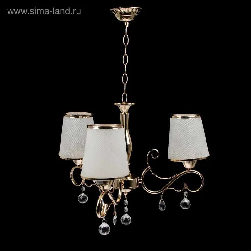 Люстра MH26321/3 "Конвент" E27 60W 54х54х38 см