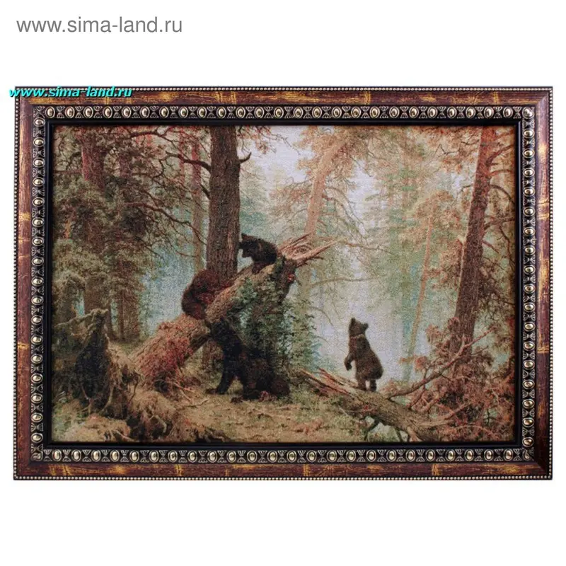 картина гобелен 40*60 см мишки в лесу FJ-074