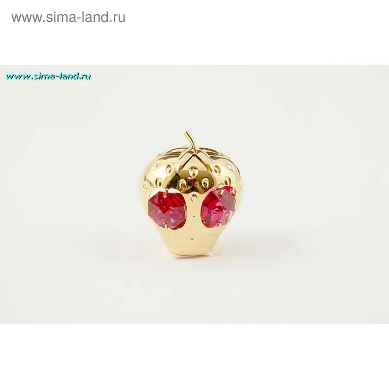 Фигурка "Клубничка", с 4-мя красными хрусталиками