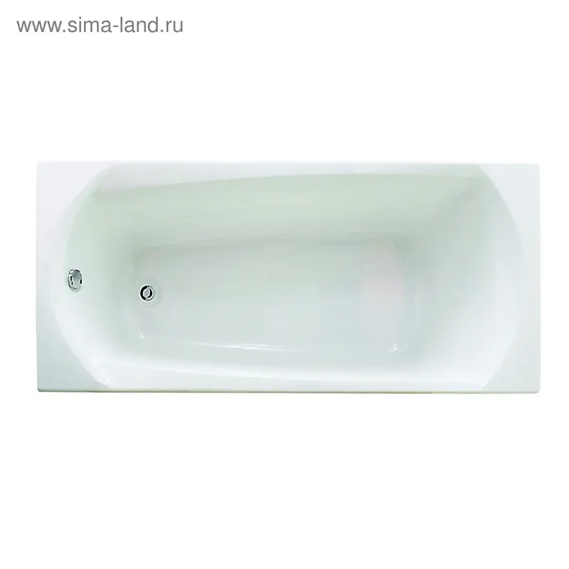 Ванна акриловая 1MarKa Elegance, 130х70 см, без каркаса и панели