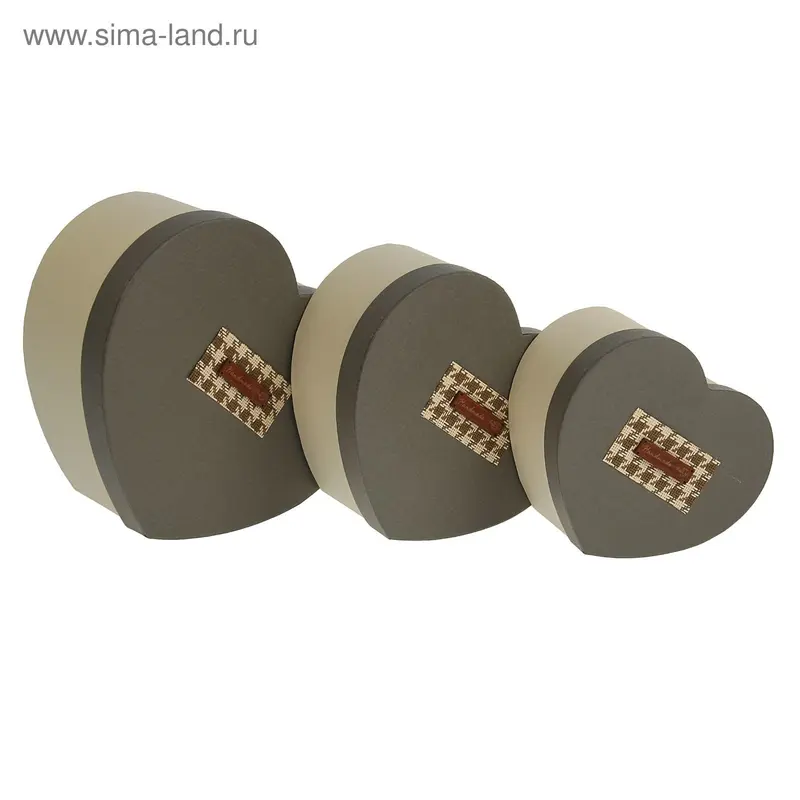 Набор коробок 3в1 сердце (31*29*12/17*24*12/22*20*10 см)