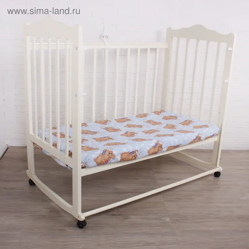 Простынь для мальчика, бязь, размер 100х150 см, цвет МИКС с принтом 13/1