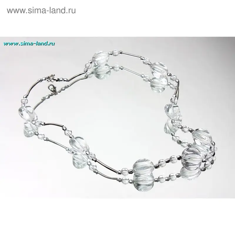 Бусы орбита «Хрусталь», 45см