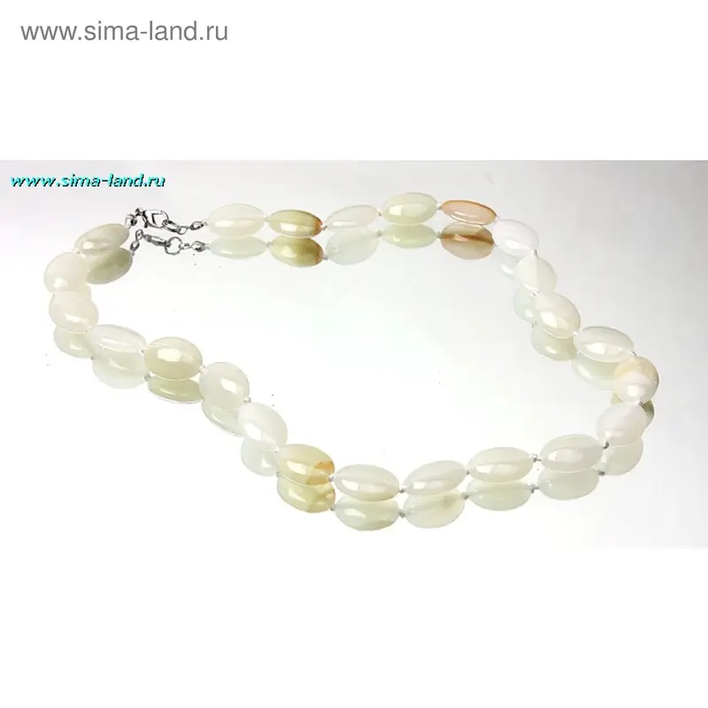 Бусы рис «Оникс», 45см