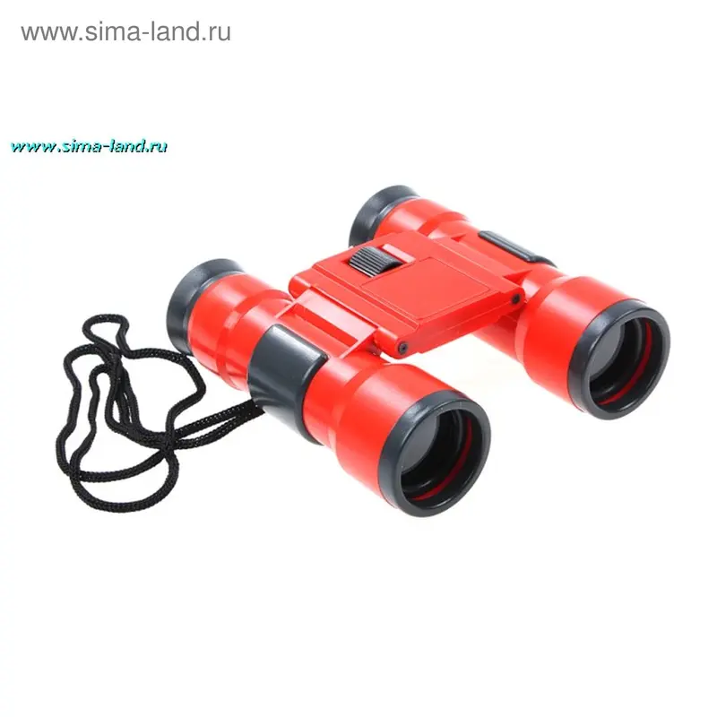 Игрушка "Бинокль", 4 кратного увеличения (11*12см), цвета МИКС