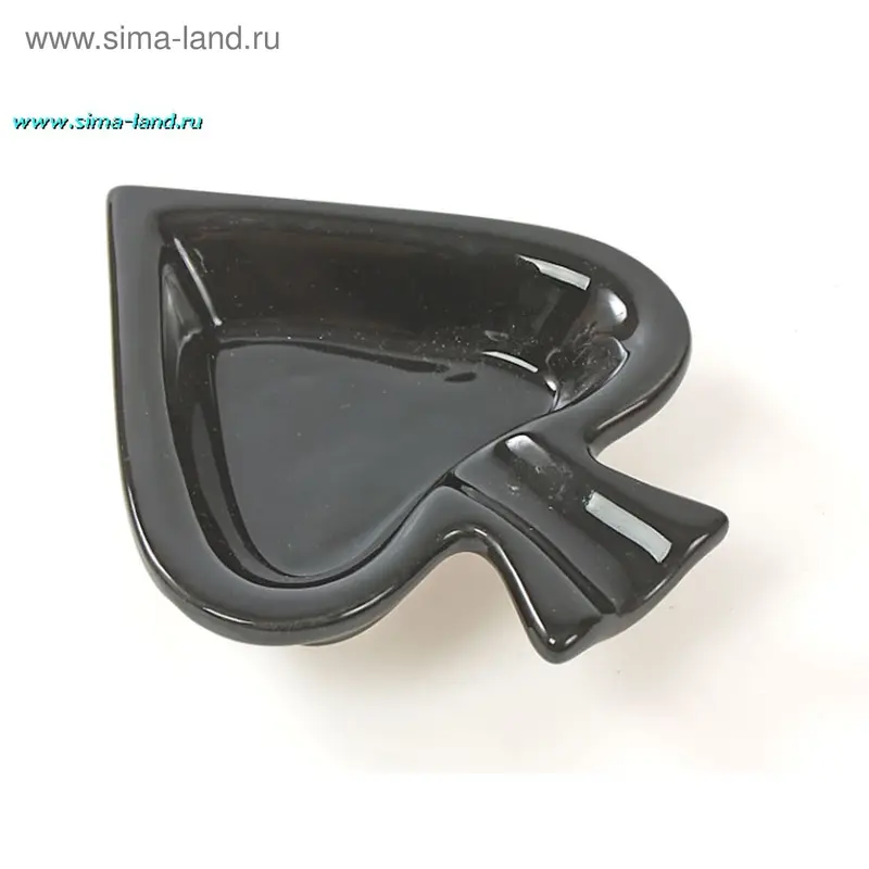 Пепельница масти карт "Пики"