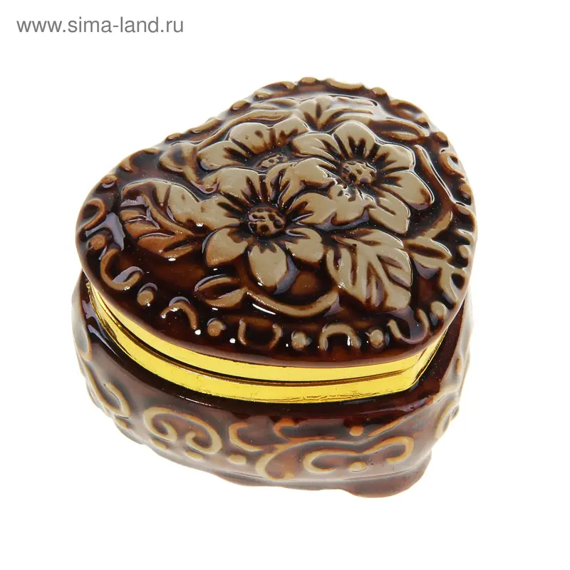 Шкатулка "Соцветие" 6,5x5 см