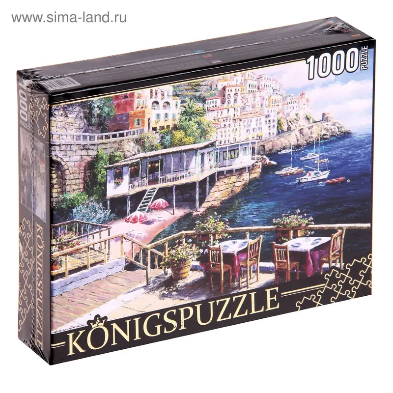Пазлы "Кафе у моря", 1000 элементов