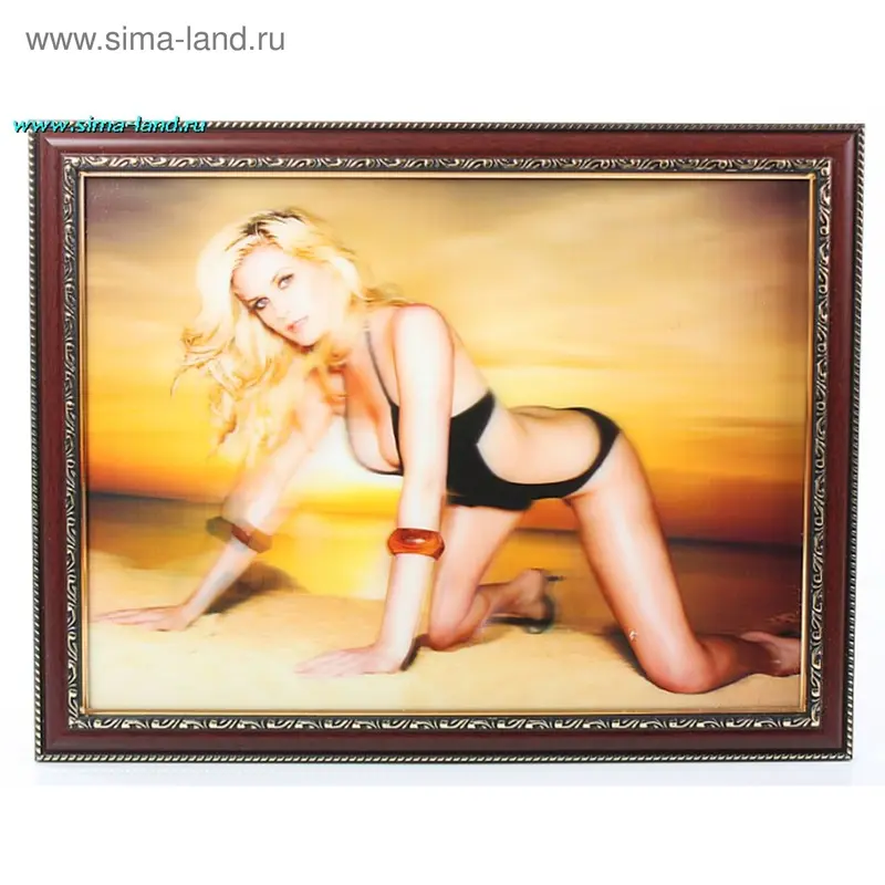 картина объемная 30*40 см девушка рим р
