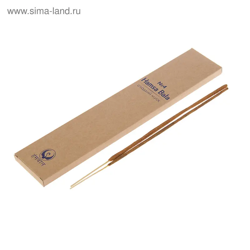 Набор благовоний Hamsa Bala №4 "Сладкий Муск", (11 шт.), 15 гр