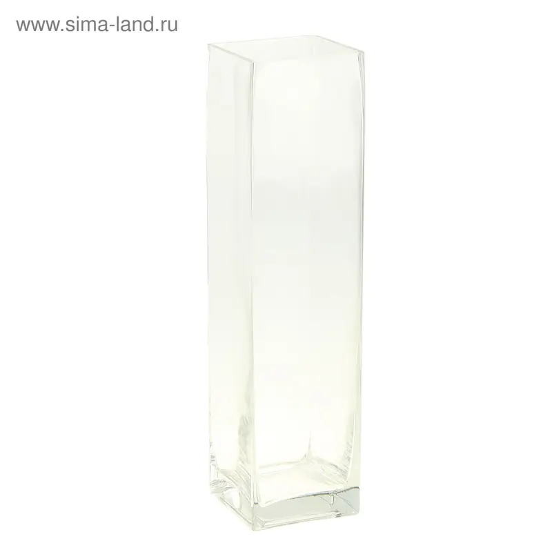 ваза стекло d-10 см прямая 40 см