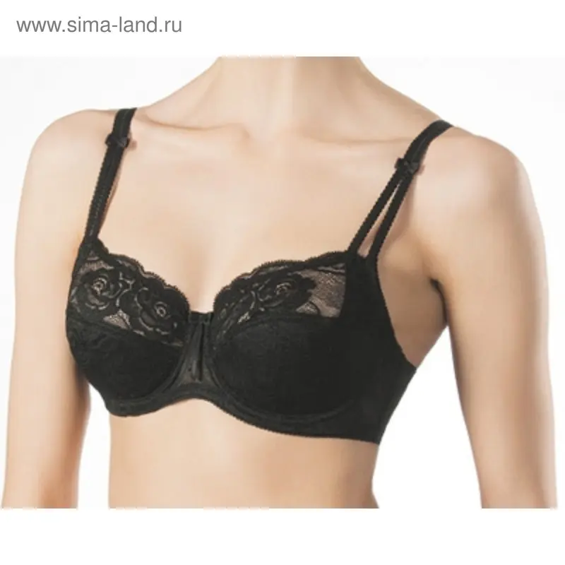Milavitsa Бюстгальтер 11618 балконет, р. 90E, цвет черный