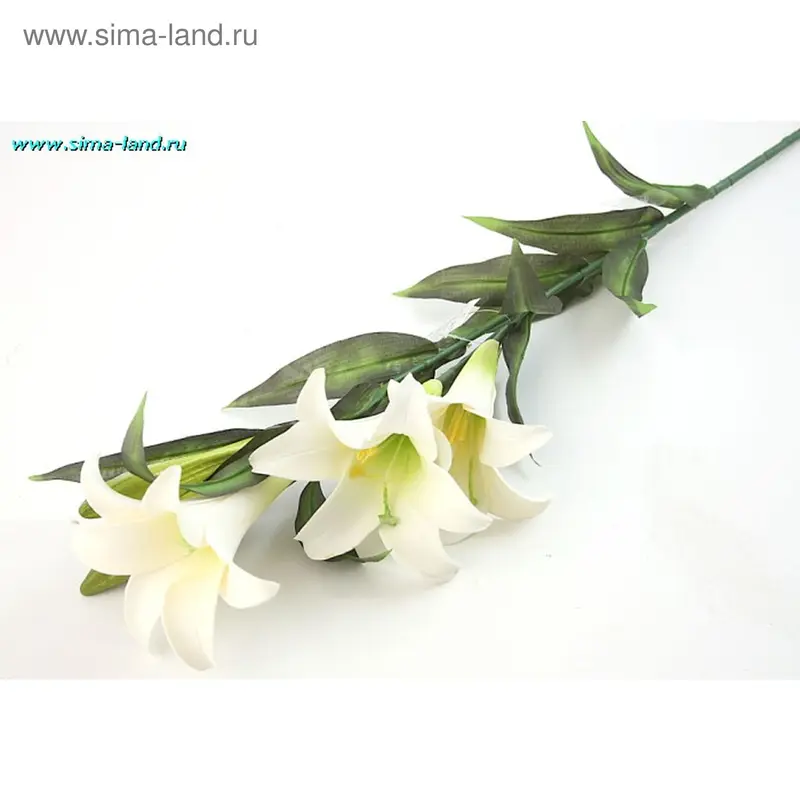 цветы искусственные лилия 95 см 5045