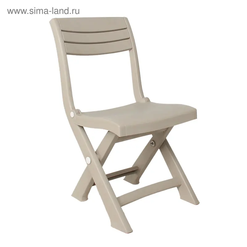 Стул Tacoma Curver, цвет серый/белый (BISTRO CHAIR)