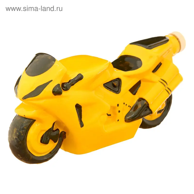 Штоф "Байк" жёлтый, 0,5 л