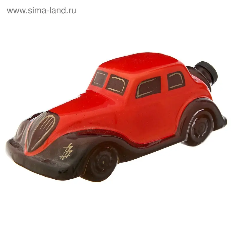 Штоф "Машина" красная, 0,5 л