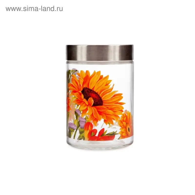 Банка круглая «Эмили», 1,25 л