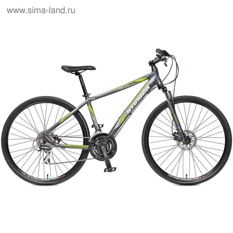 Велосипед 28" Stinger Campus 1.0, 2016, цвет зелёный, размер 17"