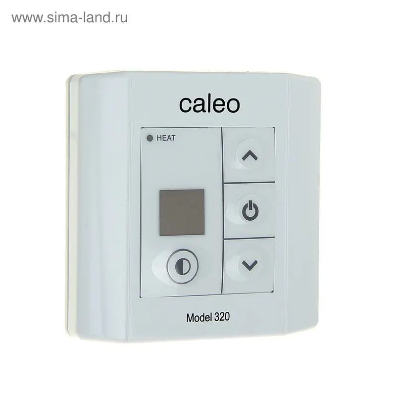 Терморегулятор CALEO 320, светодиодный, 2000 Вт, белый