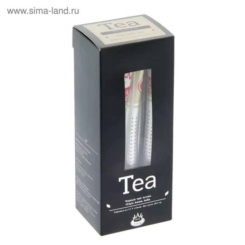 Royal T-Stick, High Tea черный чай в стиках, 15 шт