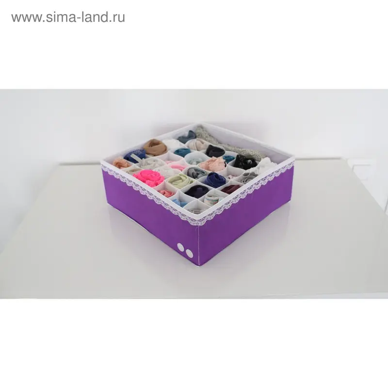 Органайзер для белья "Berry Cake" фиолетовый