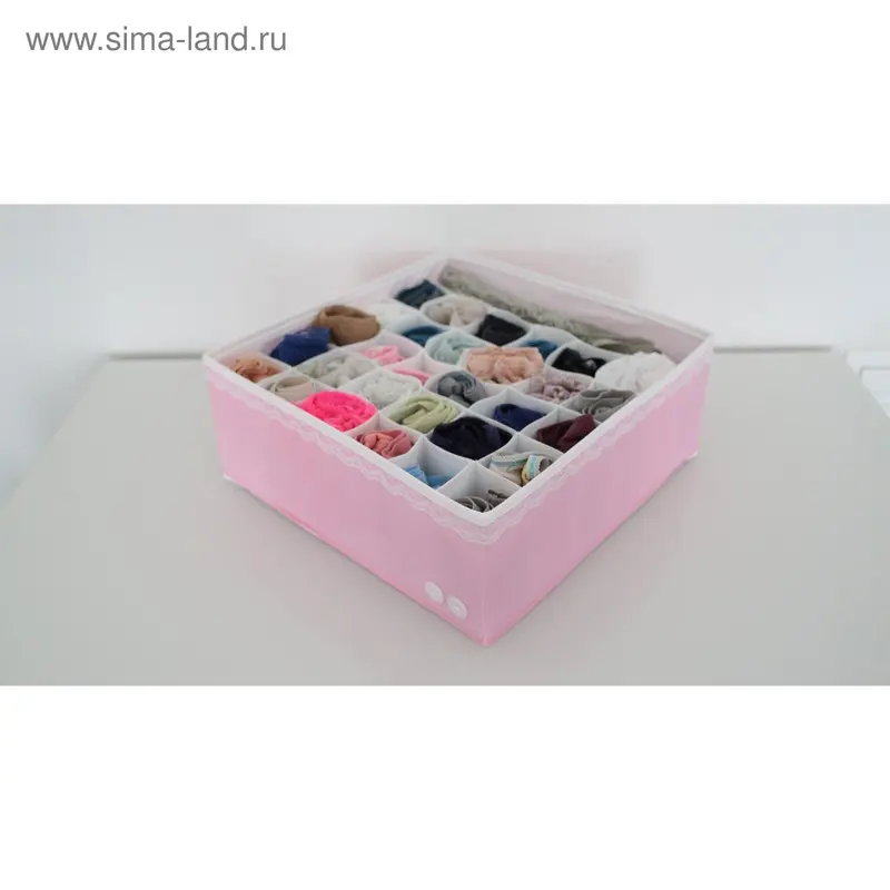 Органайзер для белья "Berry Cake" розовый