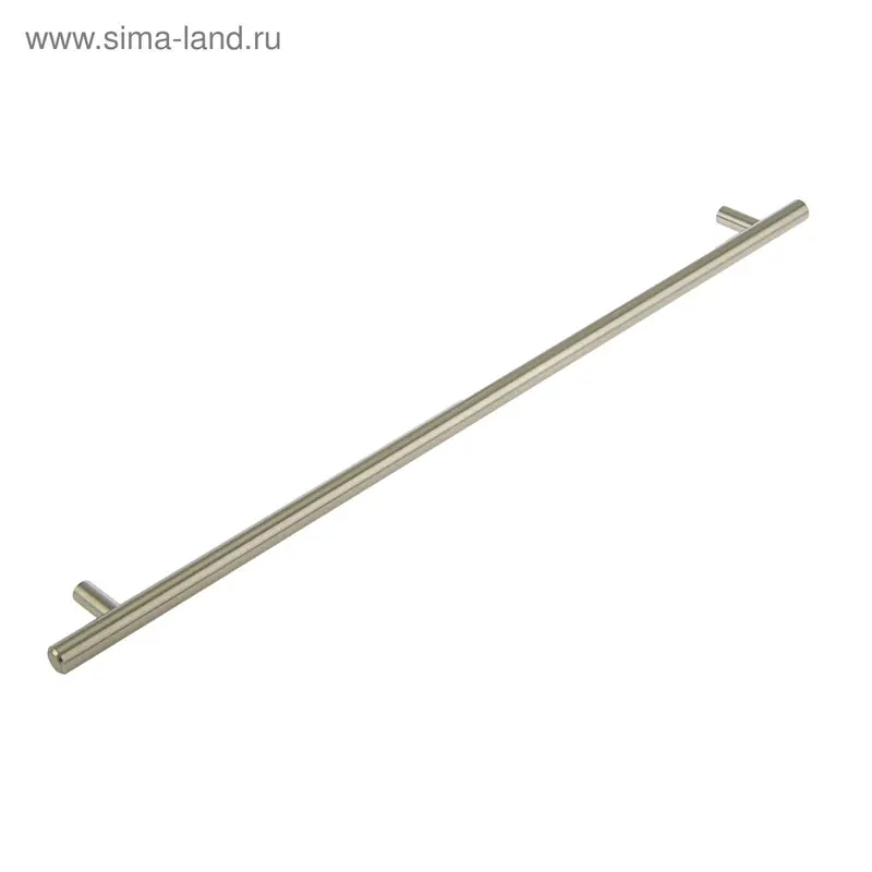 Ручка-рейлинг, d=12 мм, м/о 384 мм, цвет сатиновый никель